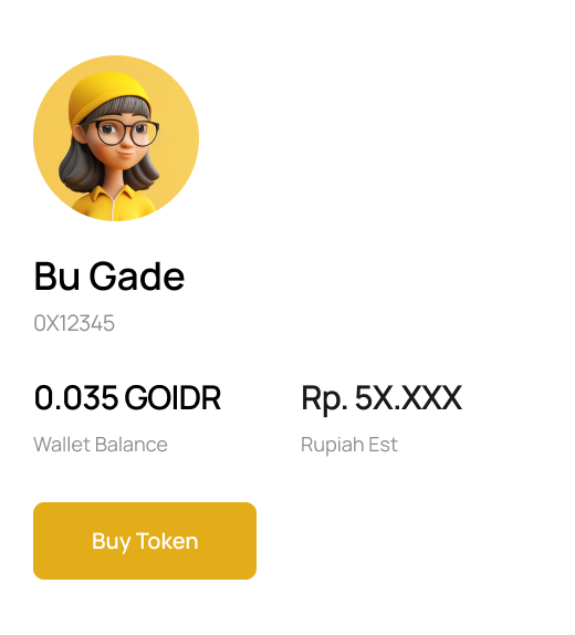 GOIDR: Wallet